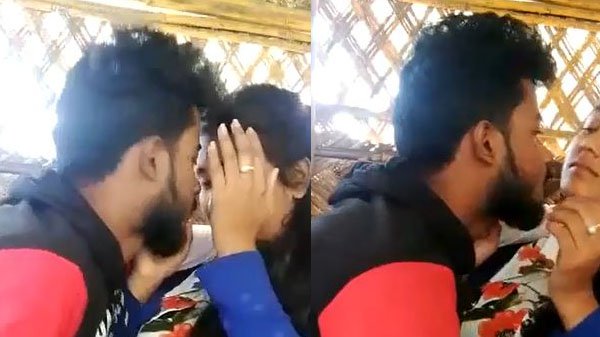 MMS Video Desi Couple Kissing in Tea Shop